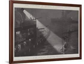 The Submarine in France, a Surprise Attack-Fred T. Jane-Framed Giclee Print