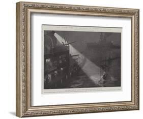 The Submarine in France, a Surprise Attack-Fred T. Jane-Framed Giclee Print