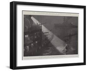 The Submarine in France, a Surprise Attack-Fred T. Jane-Framed Giclee Print