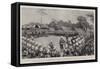 The Submission of King Prempeh, General View of the Parade Ground at Kumassi During the Palaver-Frank Dadd-Framed Stretched Canvas