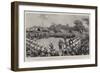 The Submission of King Prempeh, General View of the Parade Ground at Kumassi During the Palaver-Frank Dadd-Framed Giclee Print