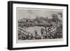 The Submission of King Prempeh, General View of the Parade Ground at Kumassi During the Palaver-Frank Dadd-Framed Giclee Print