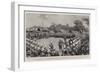 The Submission of King Prempeh, General View of the Parade Ground at Kumassi During the Palaver-Frank Dadd-Framed Giclee Print