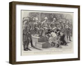 The Submission of King Prempeh, the Final Act of Humiliation-William Small-Framed Giclee Print