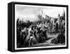The Submission of Witikind, 785 Ad-Hullard-Framed Stretched Canvas