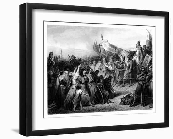 The Submission of Witikind, 785 Ad-Hullard-Framed Giclee Print