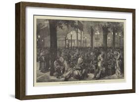 The Subscription to the New French Loan-Felix Regamey-Framed Giclee Print