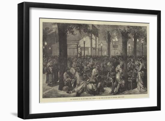 The Subscription to the New French Loan-Felix Regamey-Framed Giclee Print