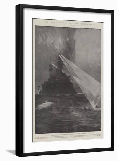 The Subterfuge of the Submarine-Henry Charles Seppings Wright-Framed Giclee Print