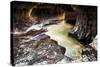 The Subway in Zion National Park, Utah in the Fall-Lindsay Daniels-Stretched Canvas