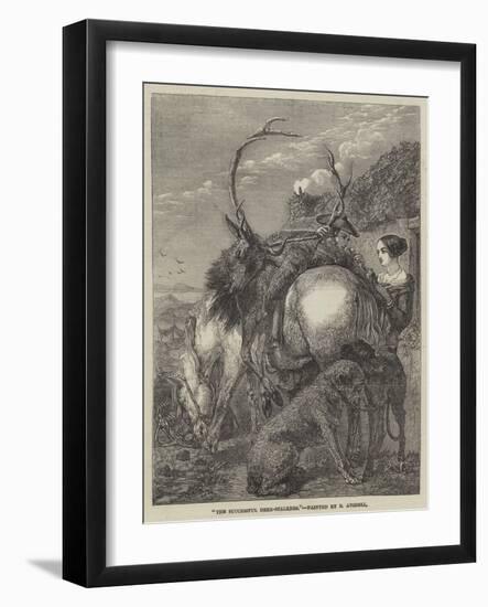 The Successful Deer-Stalkers-Richard Ansdell-Framed Giclee Print