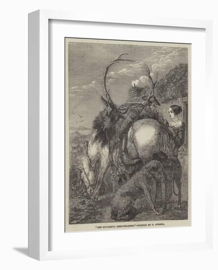 The Successful Deer-Stalkers-Richard Ansdell-Framed Giclee Print