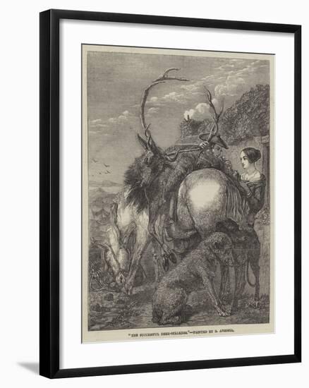The Successful Deer-Stalkers-Richard Ansdell-Framed Giclee Print