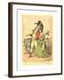 The Successful Fortune Hunter, 1812, Hand-Colored Etching, Gift of Addie Burr Clark-Thomas Rowlandson-Framed Giclee Print