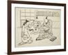 The Suetsumuhana Chapter from The Tale of Genji , from a series of Genji parodies, c.1710-Okumura Masanobu-Framed Giclee Print