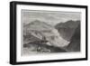 The Suez Canal Works, Excavations at El-Girsh-Edmund Morison Wimperis-Framed Giclee Print