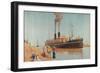 The Suez Canal-Charles Pears-Framed Giclee Print