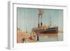 The Suez Canal-Charles Pears-Framed Giclee Print