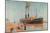 The Suez Canal-Charles Pears-Mounted Giclee Print