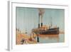 The Suez Canal-Charles Pears-Framed Giclee Print