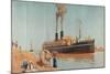 The Suez Canal-Charles Pears-Mounted Giclee Print