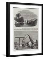 The Suez Canal-null-Framed Giclee Print