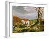 The Suffolk Hunt - Going to Cover Near Herringswell-John Frederick Herring I-Framed Giclee Print