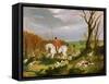 The Suffolk Hunt - Going to Cover Near Herringswell-John Frederick Herring I-Framed Stretched Canvas
