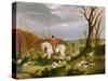 The Suffolk Hunt - Going to Cover Near Herringswell-John Frederick Herring I-Stretched Canvas