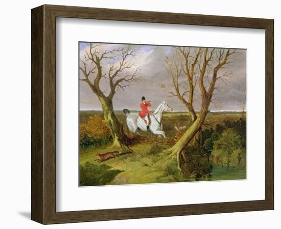 The Suffolk Hunt - Gone Away-John Frederick Herring I-Framed Giclee Print