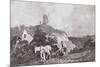 The Suffolk Plough, C.1753-Thomas Gainsborough-Mounted Giclee Print