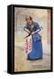 The Suffragette Nails Her Colours to the Mast-null-Framed Stretched Canvas