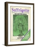 The Suffragettes, Suffragettes Womens Rights Votes For Women Magazine, UK, 1913-null-Framed Giclee Print