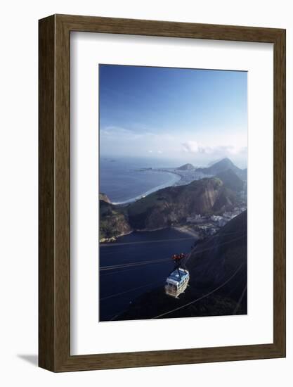The Sugar Loaf Cable Car (Bondinho Do Pao De Acucar), Rio De Janeiro, Brazil-Alfred Eisenstaedt-Framed Photographic Print