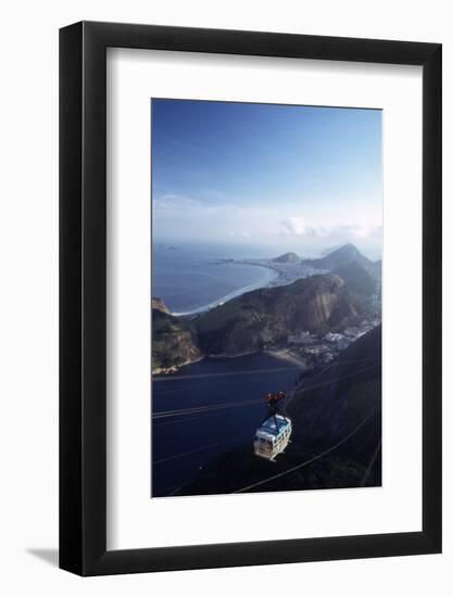 The Sugar Loaf Cable Car (Bondinho Do Pao De Acucar), Rio De Janeiro, Brazil-Alfred Eisenstaedt-Framed Photographic Print