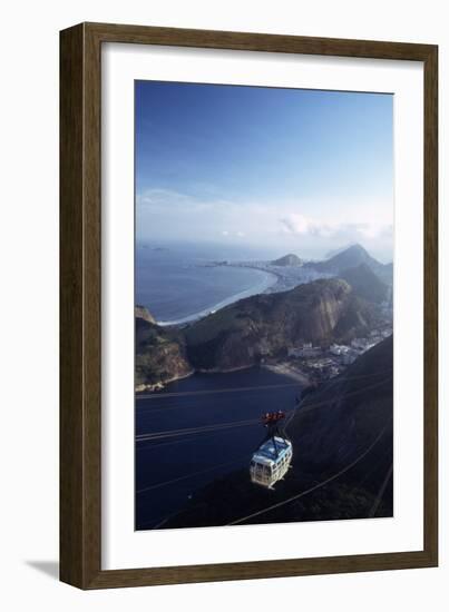 The Sugar Loaf Cable Car (Bondinho Do Pao De Acucar), Rio De Janeiro, Brazil-Alfred Eisenstaedt-Framed Photographic Print