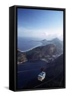 The Sugar Loaf Cable Car (Bondinho Do Pao De Acucar), Rio De Janeiro, Brazil-Alfred Eisenstaedt-Framed Stretched Canvas