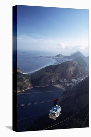 The Sugar Loaf Cable Car (Bondinho Do Pao De Acucar), Rio De Janeiro, Brazil-Alfred Eisenstaedt-Stretched Canvas