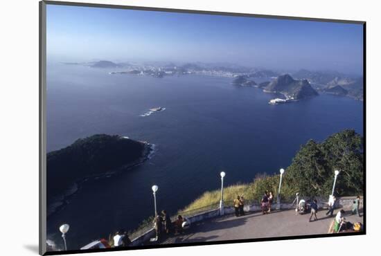 The Sugar Loaf Cable Car (Bondinho Do Pao De Acucar), Rio De Janeiro, Brazil-Alfred Eisenstaedt-Mounted Photographic Print