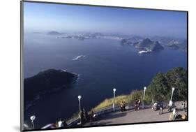 The Sugar Loaf Cable Car (Bondinho Do Pao De Acucar), Rio De Janeiro, Brazil-Alfred Eisenstaedt-Mounted Photographic Print