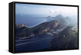 The Sugar Loaf Cable Car (Bondinho Do Pao De Acucar), Rio De Janeiro, Brazil-Alfred Eisenstaedt-Framed Stretched Canvas