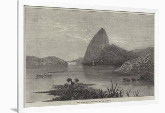 The Sugar-Loaf Mountain, Rio De Janeiro-null-Framed Giclee Print
