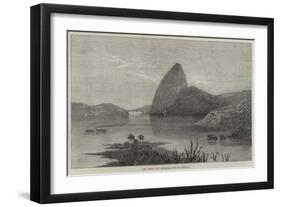 The Sugar-Loaf Mountain, Rio De Janeiro-null-Framed Premium Giclee Print