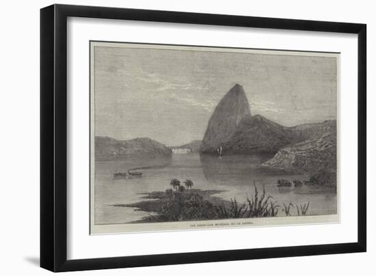 The Sugar-Loaf Mountain, Rio De Janeiro-null-Framed Giclee Print