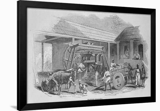 The Sugar Mill, C.1835 (Litho)-Johann Moritz Rugendas-Framed Giclee Print