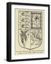 The Suggested Alteration in the Royal Arms-null-Framed Giclee Print