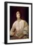 The Suicide of Lucretia (Painting, 1640-1642)-Guido Reni-Framed Giclee Print