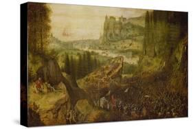 The Suicide of Saul in the Battle on Mount Gilboa. (1562)-Pieter Bruegel the Elder-Stretched Canvas