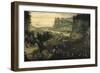 The Suicide of Saul-Pieter Bruegel the Elder-Framed Giclee Print