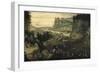 The Suicide of Saul-Pieter Bruegel the Elder-Framed Giclee Print